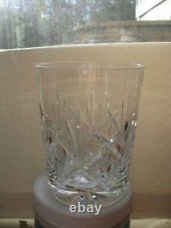 Set of 6 Vintage Waterford Lismore Double Old-Fashioned 12 ounce Glasses MINT