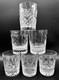 Set of 6 Waterford 5 Toasts Double Old Fashioned Millennium Series Cocktail Glas