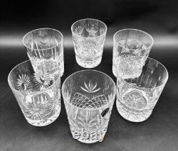 Set of 6 Waterford 5 Toasts Double Old Fashioned Millennium Series Cocktail Glas