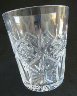 Set of 6 Waterford Crystal Grainne Double Old Fashioned Tumblers Glasses 4 3/8