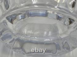 Set of 6 x PORTIEUX Crystal Double Old Fashioned Glasses Oblong shape France
