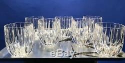 Set of 7 Executive Double Old Fashioned Park Lane by MIKASA, excellent condition