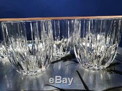 Set of 7 Executive Double Old Fashioned Park Lane by MIKASA, excellent condition