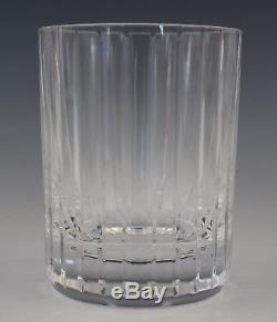 Set of 8 BACCARAT French Crystal HARMONIE Double Old Fashioned Cocktail Glasses