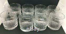 Set of 8 Iittala Tapio Wirkkala NIVA Double Old Fashioned Glasses Buy It Now