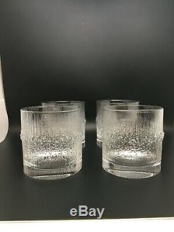 Set of 8 Iittala Tapio Wirkkala NIVA Double Old Fashioned Glasses Buy It Now