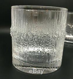 Set of 8 Iittala Tapio Wirkkala NIVA Double Old Fashioned Glasses Buy It Now