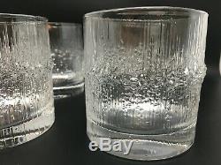 Set of 8 Iittala Tapio Wirkkala NIVA Double Old Fashioned Glasses Buy It Now