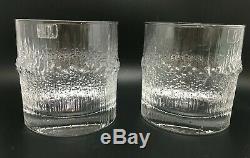 Set of 8 Iittala Tapio Wirkkala NIVA Double Old Fashioned Glasses Buy It Now