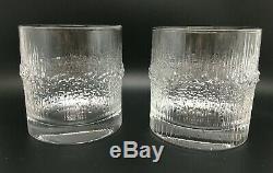 Set of 8 Iittala Tapio Wirkkala NIVA Double Old Fashioned Glasses Buy It Now