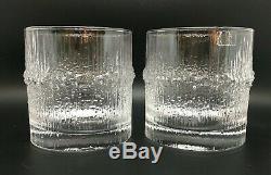 Set of 8 Iittala Tapio Wirkkala NIVA Double Old Fashioned Glasses Buy It Now