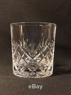 Set of Six Royal Doulton Crystal Juliette 3 3/8 Double Old Fashioned Glasses