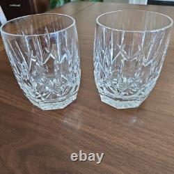 Set of Two Waterford Westhampton Double Old Fashioned Drinking Glasses