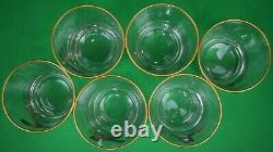 Set x 6 Hand-Painted Cyril Gorainoff Game Bird Double Old-Fashioned Glasses