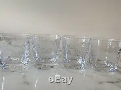 Simon Pearce Woodbury Glassware Set Of 4 Double Old Fashioned (MRSP $260)