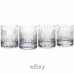 Soho Crystal Double Old Fashioned Glass by Reed & Barton Set of 8