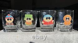 South Park Double Old-Fashioned Color Glass Set 13 oz