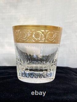 St. Louis Thistle Gold Double Old Fashioned Glasses (PRICE REDUCED)