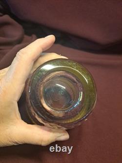 St. Louis Thistle Gold Encrusted Double Old Fashioned Glasses 4 tall B