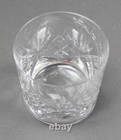St. Saint Louis Crystal France Chantilly Double Old Fashioned Glass Tumbler (6)