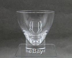 Steuben Crystal 3 3/4 Double Old Fashioned Tumbler Cocktail 8041 Set/8 WithBox