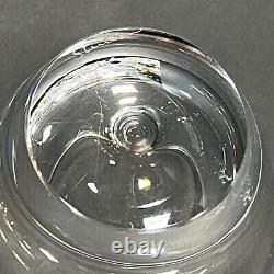 Steuben Crystal 7940 Double Old Fashioned Glass Signed