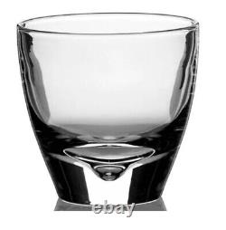 Steuben Crystal Double Old Fashioned 7940 Glass Signed 3.5 Circa 1943