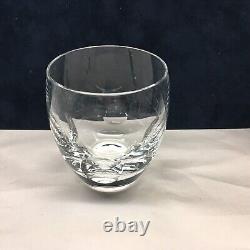 Steuben Verve Double Old Fashioned Glass 3-7/8 Signed