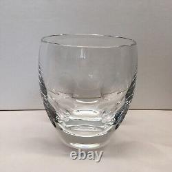 Steuben Verve Double Old Fashioned Glass 3-7/8 Signed