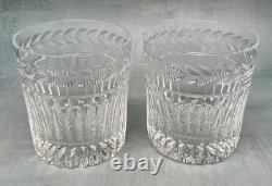 Stuart Crystal Senator Double Old Fashioned Glasses Set of 2