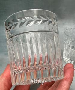 Stuart Crystal Senator Double Old Fashioned Glasses Set of 2