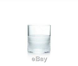 TIFFANY 2 diamond point Double old Fashioned Glasses 15 ounces