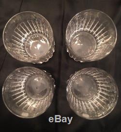 TIFFANY Atlas SET OF FOUR New Double Old Fashioned Glass