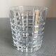 TIFFANY & CO Plaid Double Old Fashioned Glass #4135719