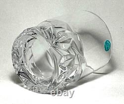 TIFFANY Quality Crystal 3-7/8 DOUBLE OLD FASHIONED-WHISKY GLASS (Rock Cut)