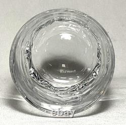 TIFFANY Quality Crystal 3-7/8 DOUBLE OLD FASHIONED-WHISKY GLASS (Rock Cut)
