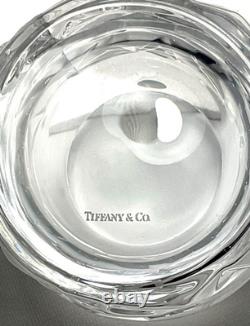 TIFFANY Quality Crystal 3-7/8 DOUBLE OLD FASHIONED-WHISKY GLASS (Rock Cut)