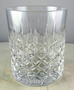 Three Mikasa Coventry Executive Double Old Fashioned Tumblers Barware