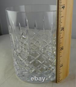 Three Mikasa Coventry Executive Double Old Fashioned Tumblers Barware