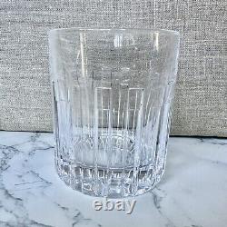 Tiffany & Co Atlas Crystal Double Old Fashion 10 0z Glasses Set Of 2