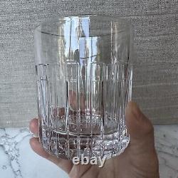 Tiffany & Co Atlas Crystal Double Old Fashion 10 0z Glasses Set Of 2