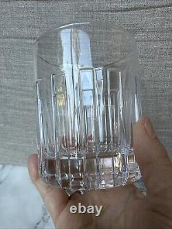 Tiffany & Co Atlas Crystal Double Old Fashion 10 0z Glasses Set Of 2