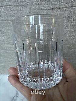 Tiffany & Co Atlas Crystal Double Old Fashion 10 0z Glasses Set Of 2