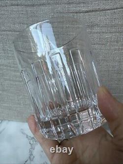 Tiffany & Co Atlas Crystal Double Old Fashion 10 0z Glasses Set Of 2