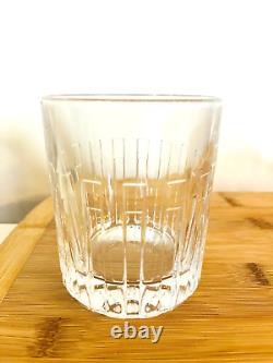 Tiffany & Co Crystal ATLAS Double Old Fashioned Glass DOF Mint (2 Available)