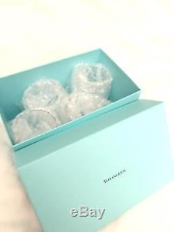 Tiffany & Co. Crystal Double Old Fashioned Glasses