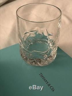 Tiffany & Co. Crystal Double Old Fashioned Glasses