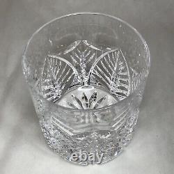 Tiffany & Co Cut Leaves Double Old Fashioned Glass