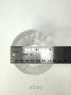 Tiffany & Co. Double Old Fashioned Glass Set Of 3 Plaid Pattern (G-107)