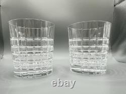 Tiffany & Co Plaid Double Old Fashioned Glass 4135719